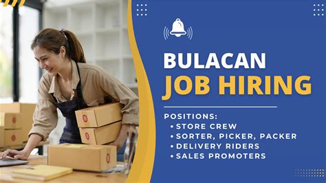 Jobs Hiring Work, Jobs in Bulacan .